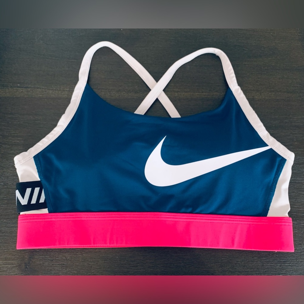 Nike | Blue & Pink Sports Bra